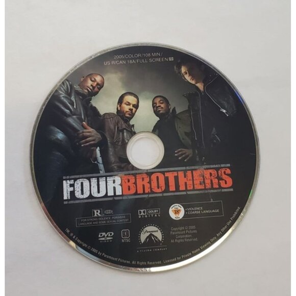 Four Brothers DVD 2006 - Mark Wahlberg Tyrese Gibson - Picture 2 of 3